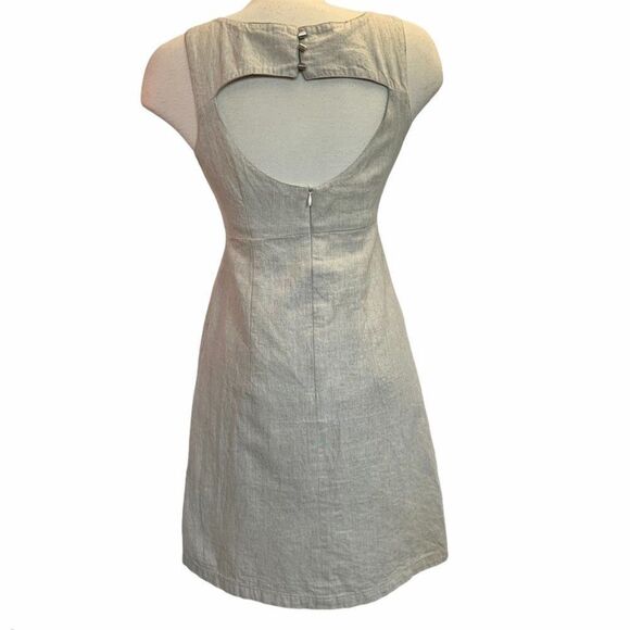 Covet beige sleeveless dress sz 6 - Picture 4 of 13